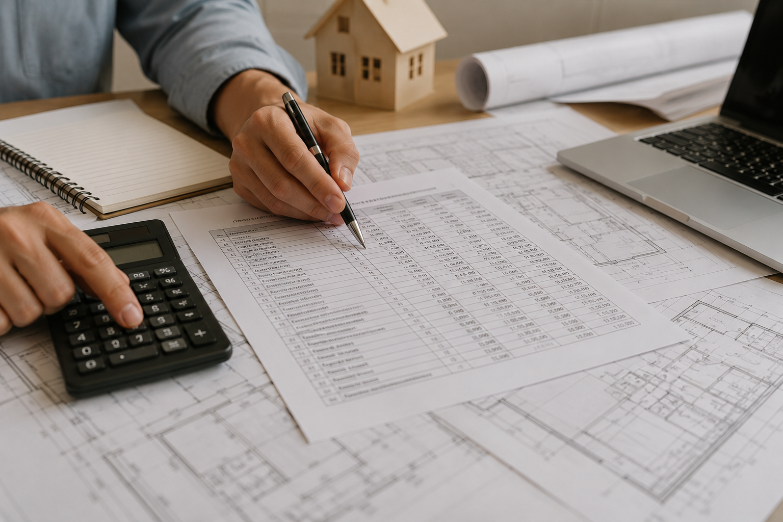 Estimating Services - Cost estimation and quantity scheduling